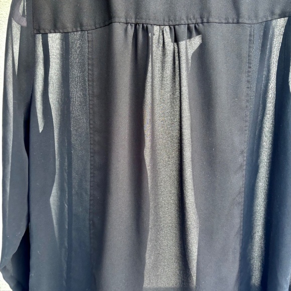 Rock & Republic Sheer Shirt - Picture 9 of 10